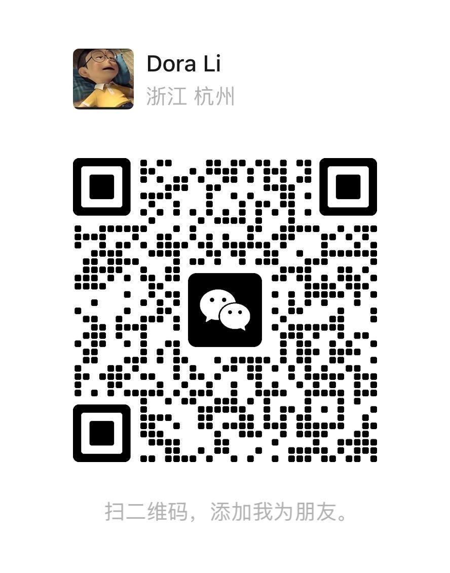Dora Li 的微信二维码